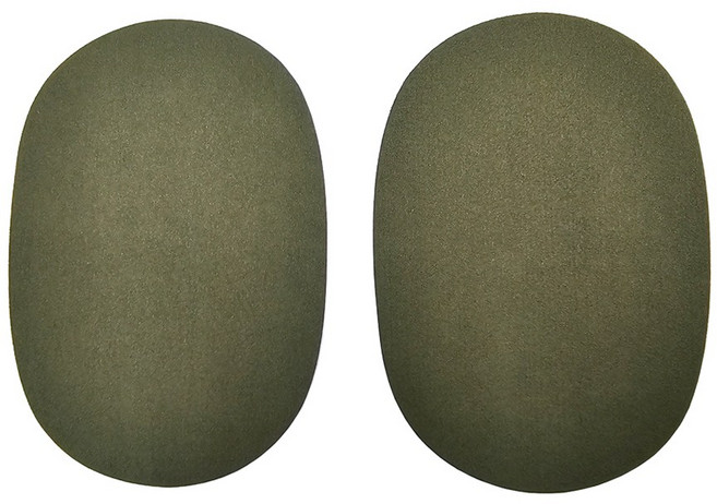 스웨이드 패치 의류 수선패치 세무 와펜 포인트용 무릎패치 팔꿈치 13컬러, 카키(1장), 2개