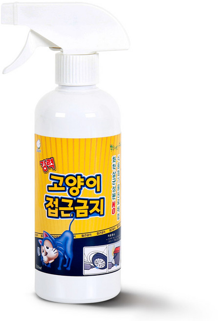 태민농자재 강력 깔끄미 고양이 접근금지 500ml 길고양이 싫어하는 냄새 퇴치제 스프레이, 1개