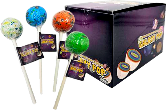 갤럭시팝 우주캔디 막대사탕, 20g, 72개