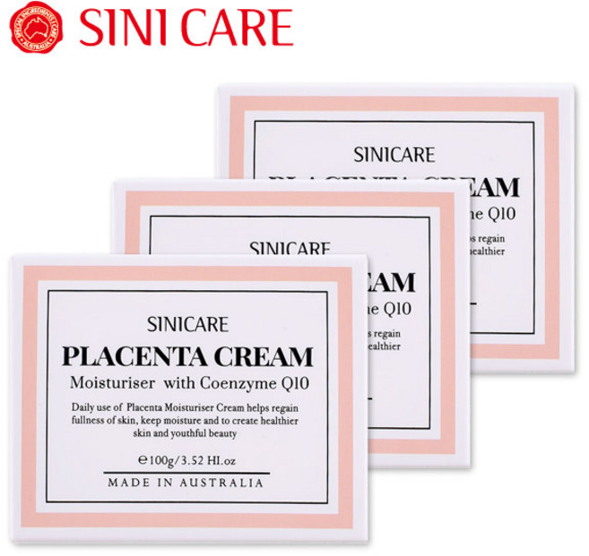 시니케어 플라센타 코엔자임 Q10 양태반 크림 100g 3ea, 3개