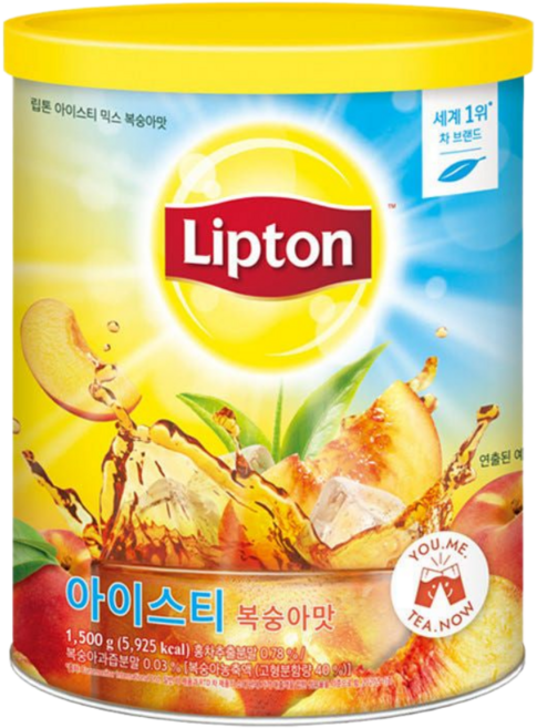 립톤 아이스티 분말 복숭아맛