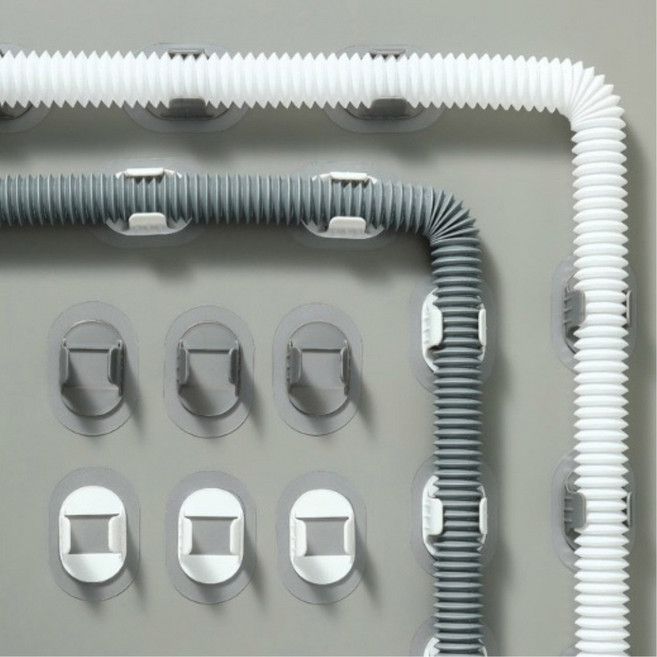 다파요 세탁기 호스 고정 클립 배관고정 홀더, 5개, 호스고정클램프