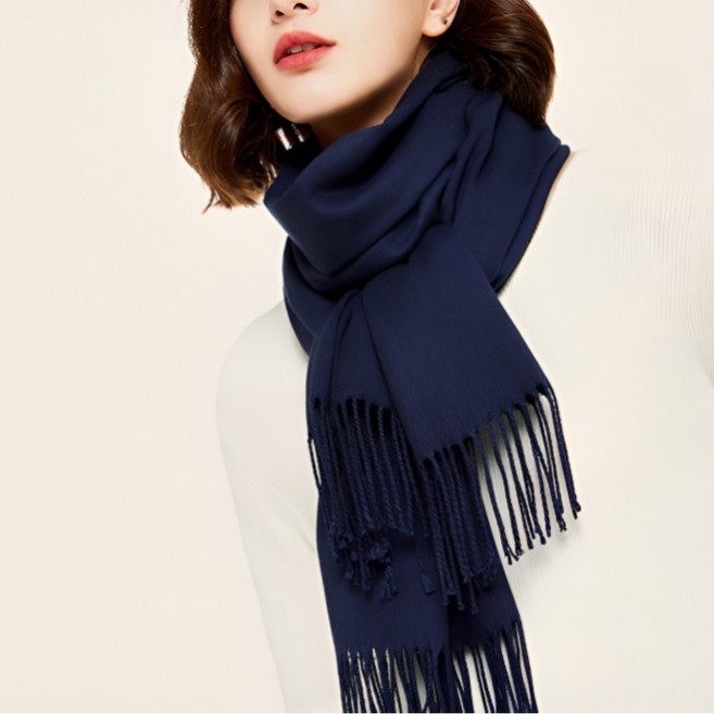 포디케이 남녀공용 캐시미어 라이크 머플러 빅사이즈 선물 목도리