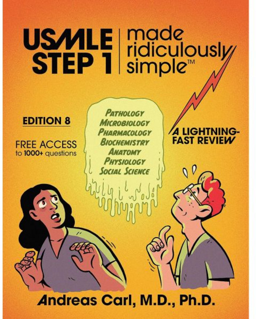 말도 안되게 간단하게 만든 USMLE Step 1 2024 USMLE를 위한 당신의 응급처치 Spiral Bound Color Edition