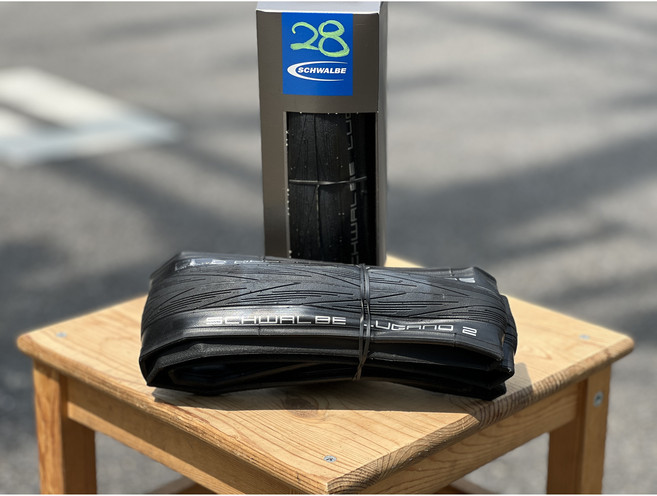 슈발베 루가노 2 폴딩 튜브타입 클린처 로드 타이어, 1개