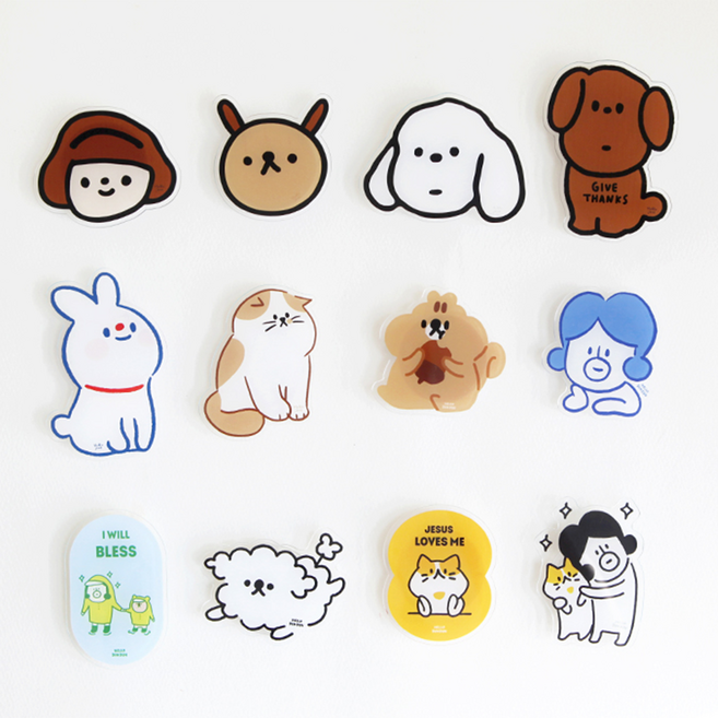 그레이스벨 왕귀여운 스마트톡(12종) 교회선물 달란트시장, 1개