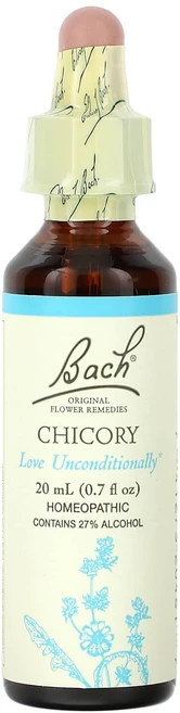 Bach 오리지널 플라워 레메디스 치코리 0.7 액량 온스 (20 ml), Bach오리지널플라워레메디스치코리07액량온스20ml, 1개, 20ml - 쿠팡