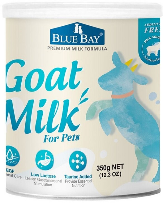 BLUE BAY 倍力 寵物羊奶粉 犬貓適用 低乳糖 添加牛磺酸, 1個, 犬貓專用-頂級羊奶粉 180g
