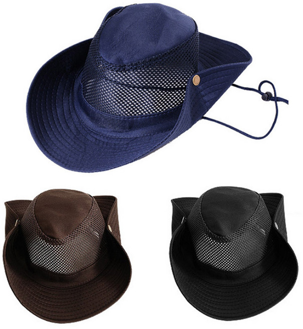 1+1 에어 매쉬 벙거지 모자 여름 시원한 등산모자, 네이비+네이비