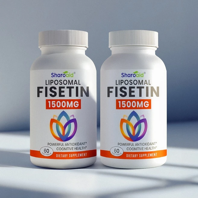 샤로에이드 리포조멀 피세틴 Fisetin 고용량 1500mg 60소프트겔, 60정, 2개 - 쿠팡