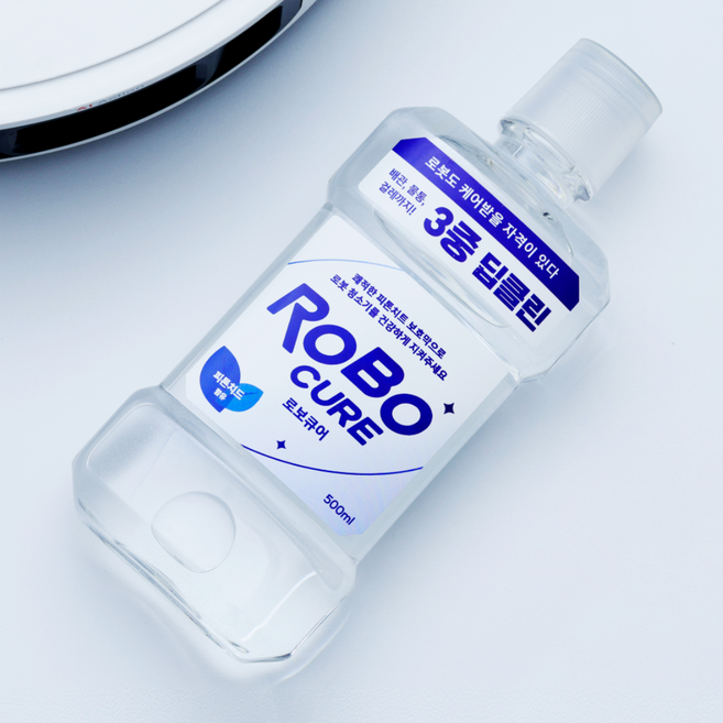 국내산 로봇청소기 세제 로보큐어 / 아이 반려동물 피부 안심 올인원 500ml, 1개