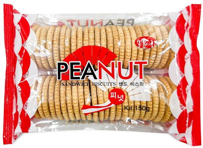 엘리스 피넛 샌드 비스킷 150g, 1개