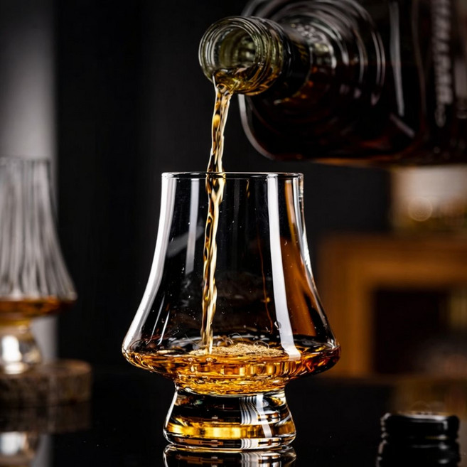 잔집사 크리스탈 위스키잔 홈술 감성 막걸리잔 예쁜 유리잔 글렌캐런, 1개