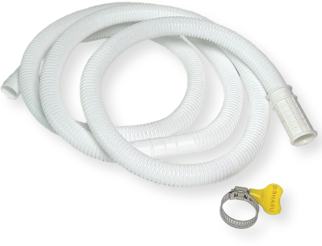 도하루 에어컨 배수 호스 연장 주름관, 1개