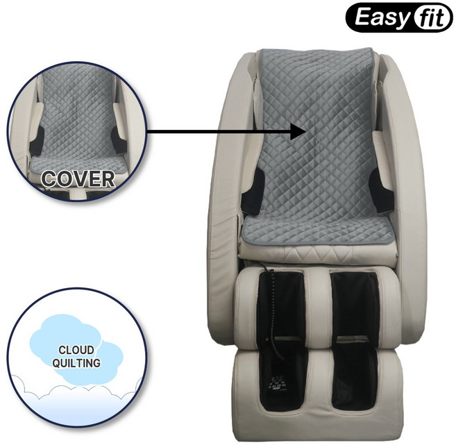 이지핏 안마의자커버 바디프랜드 코지마 제스파 브람스 호환 안마 의자 리폼 천갈이 시트 교체, 그레이
