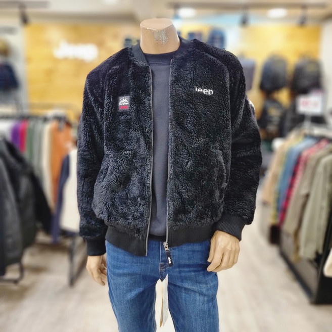 *지프 불광점* 단독 주말 초특가 할인) ﻿부들부들한 부드러운 촉감의 뽀글이 남녀공용 항공점퍼!!(JM4TZU413)