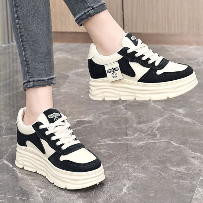 Modern Fashion 여성 키높이 스니커즈 발편한 운동화 L52