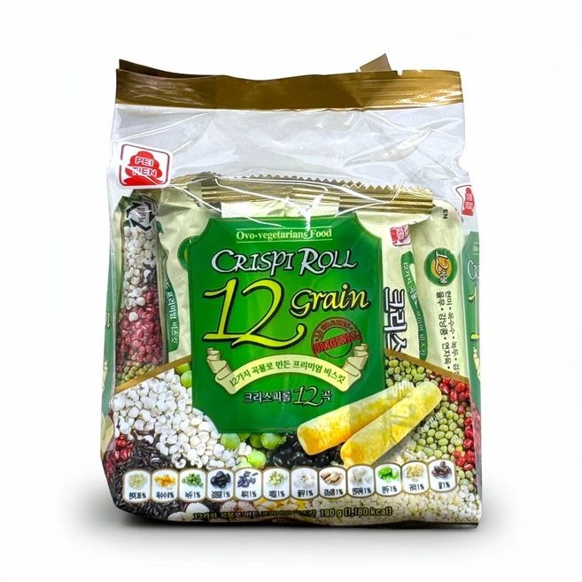 코스트코 뉴초이스 크리스피롤 12곡 잡곡바, 190g, 1개 - 쿠팡