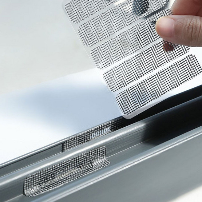 창문 벌레차단 물구멍 방충망 샷시 보수테이프 10P+10P, 화이트20P, 1세트