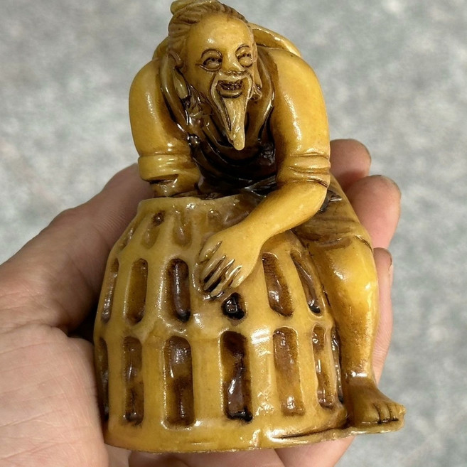 古董銅器金錢龜殼擺件 迷你茶寵, 如圖所示, 1個