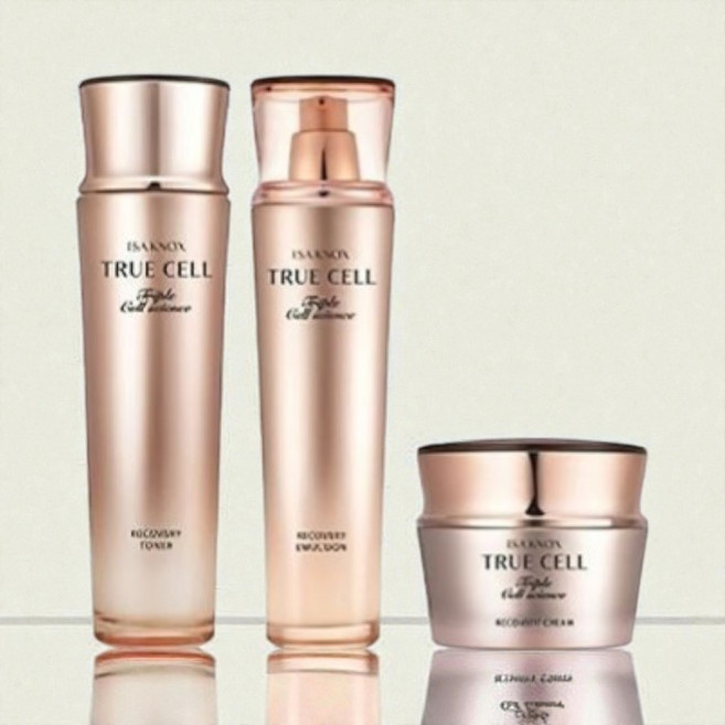 NEW 이자녹스 트리플 트루셀 기초세트 3종 (토너 에멀전 크림), 1개