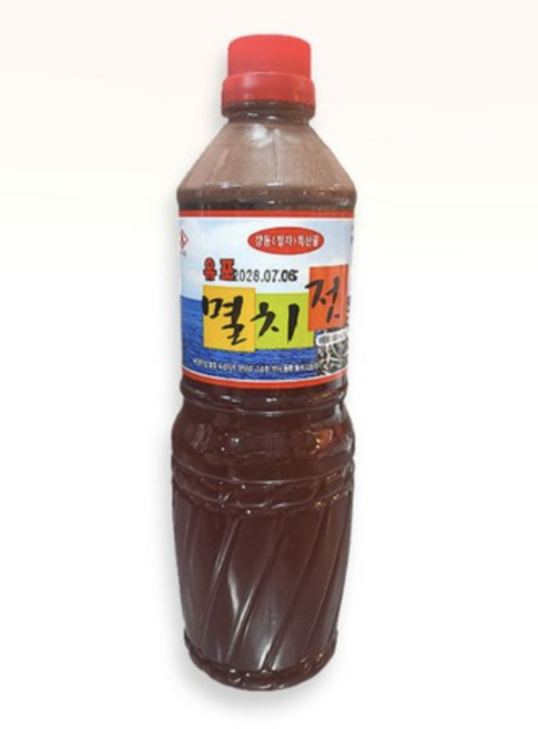 유포 멸치젓 진젓국 김장용멸치젓 멸치젓깔, 1kg, 2개