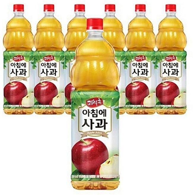 아침에사과 1.5PET X6 과일촌, 1.5L