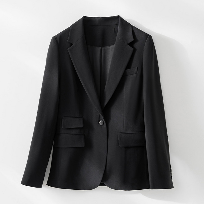 【高級感三醋酸】小西裝 女式西裝 西服外套 一粒扣 修身顯瘦 春秋通勤 2026新款 垂感抗皺