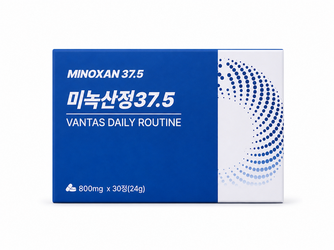 미녹산정 37.5 탈모 특허 유산균, 1개, 30정