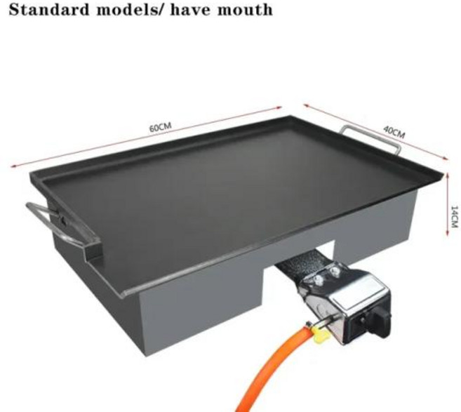 상업용 철판 타코야키 주방 요리 붙지 않는 코팅 팬 가정용 석탄 가스 구이용 냉면 특수 장비, 2) 기타, 1개