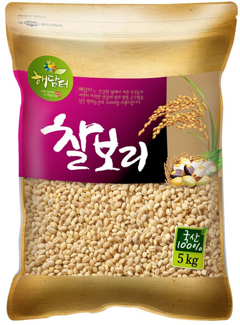 현대농산 국산 찰보리, 5kg, 1개
