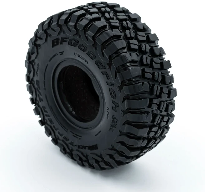 1/10 RC 크롤러 자동차용 타이어 클라이밍 트레드 BFGoodrich 117mm Traxxas TRX4 AXIAL SCX10 RC4WD D90 B, 01 1pcs