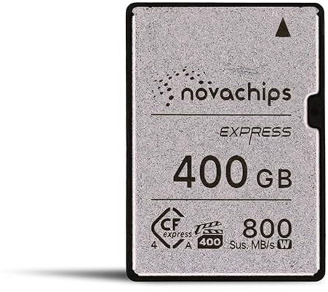 노바칩스 400GB 익스프레스 CF Express 4.0 타입 A 메모리 카드 A9 III A1 II A7R V A7 IV Fx3 Fx6 NN965C400GTX8