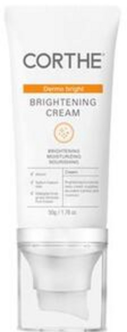 코르테 더모 브라이트 브라이트닝 크림, 1개, 50g