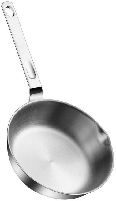 글로벌 JNP [스텐 316] 통3중 인덕션 올스텐 미니 프라이팬 단품, 1개, 16cm