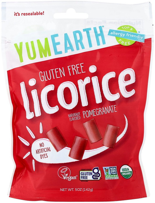 얌어스 글루텐 무함유 감초 석류 맛 142g(5oz) YUE-01904, 1개, 142g