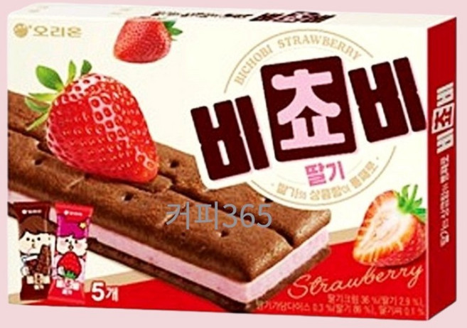 오리온 비쵸비 딸기 125g x3개, 3개