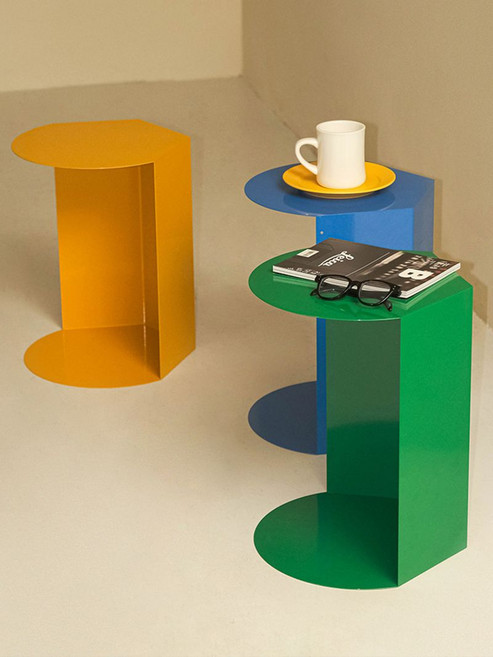 BANACO 미드센추리 사이드 테이블107137, 그린