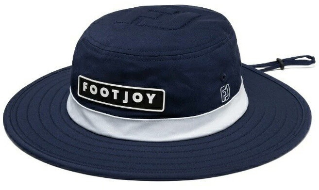 풋조이 골프 스퀘어 패치 버킷햇 남성용 모자 FH24WPBK 블랙/네이비