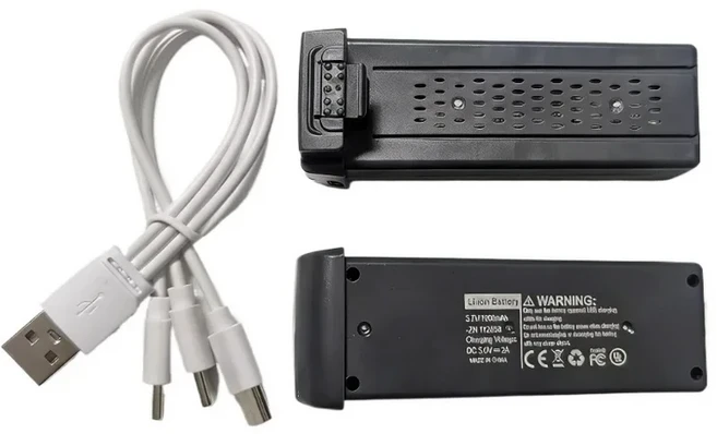 S156 3.7V 1800mAh 충전식 배터리 X226 리모컨 대형 스크린용 UAV 교체용 리튬폴리머 드론, 01 China Mainland, 02 2Battery 1Chg Cable