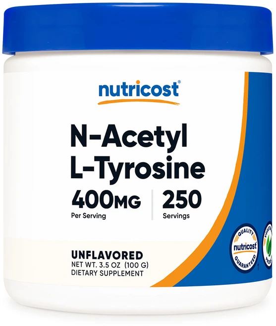 뉴트리코스트 N-Acetyl L-Tyrosine 400mg Unflavored, 1개, 100g - 쿠팡