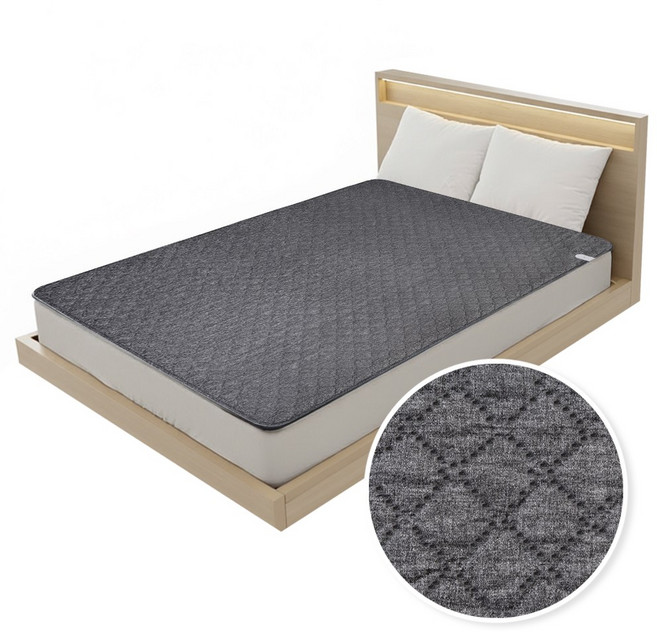 [당일출고] 한솔의료기 전자파없는 카본 탄소매트 전기요 세탁가능, 더블 135x180