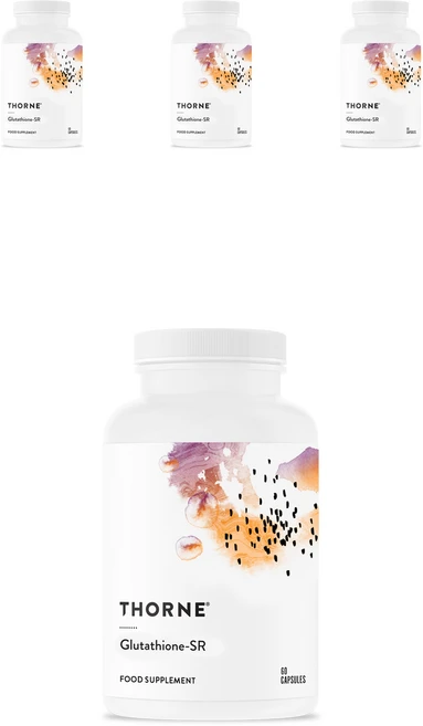 쏜리서치 글루타티온-SR 베지테리안 캡슐, 60정, 4개 - 쿠팡