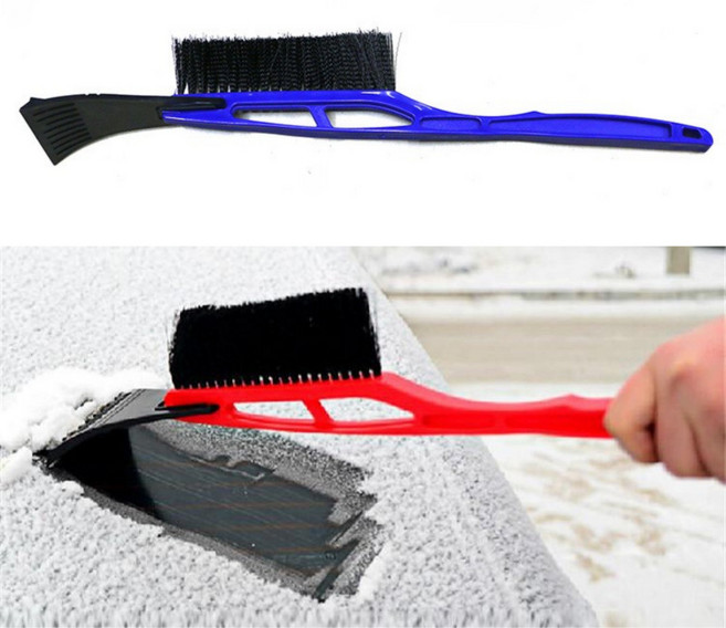 차량용 성애 눈 제거기 자동차 성에 제거 눈빗자루, 1개