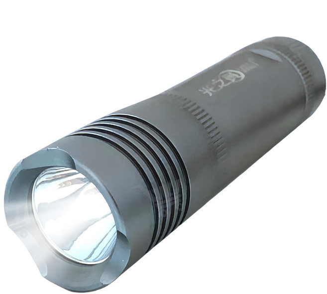 光之圓 CY-LR1664 19W LED 鋁合金手電筒 (高亮度/三段開關/台灣製造), 1支