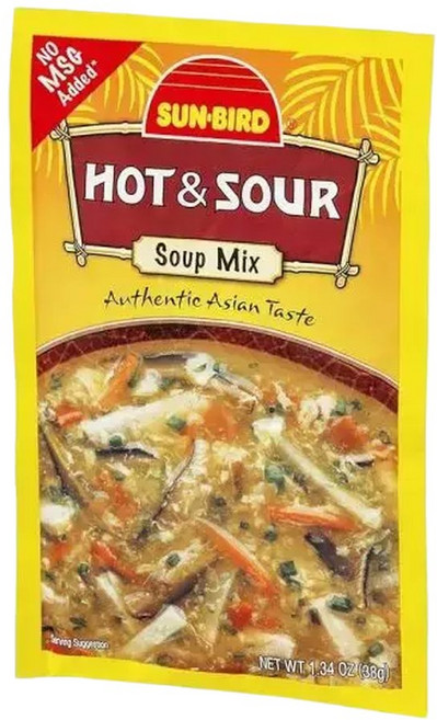 Sunbird 믹스 수프 Hot and Sour 1.34 oz 호환