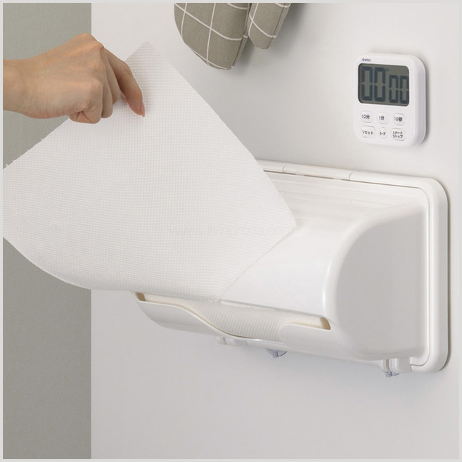 이노마타 스마트 키친타월 홀더 주방 냉장고 마그넷 자석 키친타올 걸이 커버형, 1개