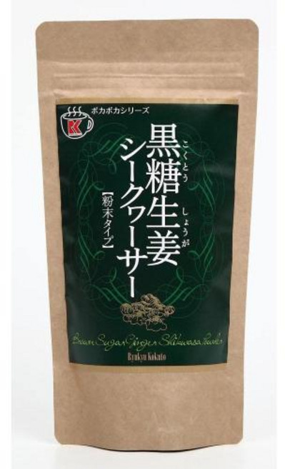 포카포카 시리즈 흑당생강 시콰사 분말 타입 180g, 1개