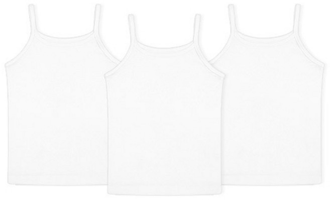 삐삐롱 퓨어스 텐셀스판 아동 끈런닝 3매세트