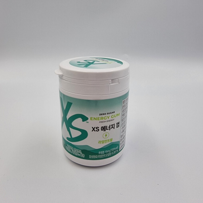 암웨이 에너지 껌(XS 비타민 껌 라임맛), 154g, 1개
